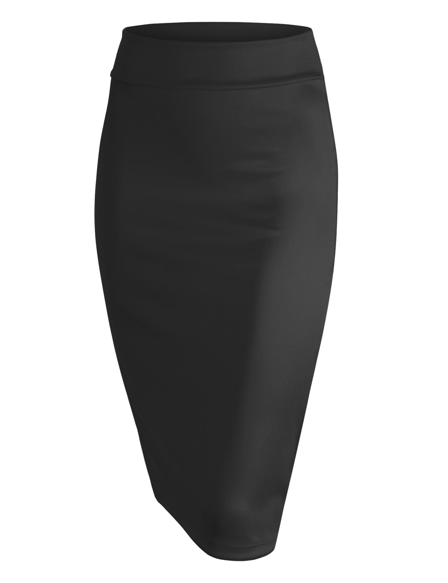 Midi Slim Pencil Skirt